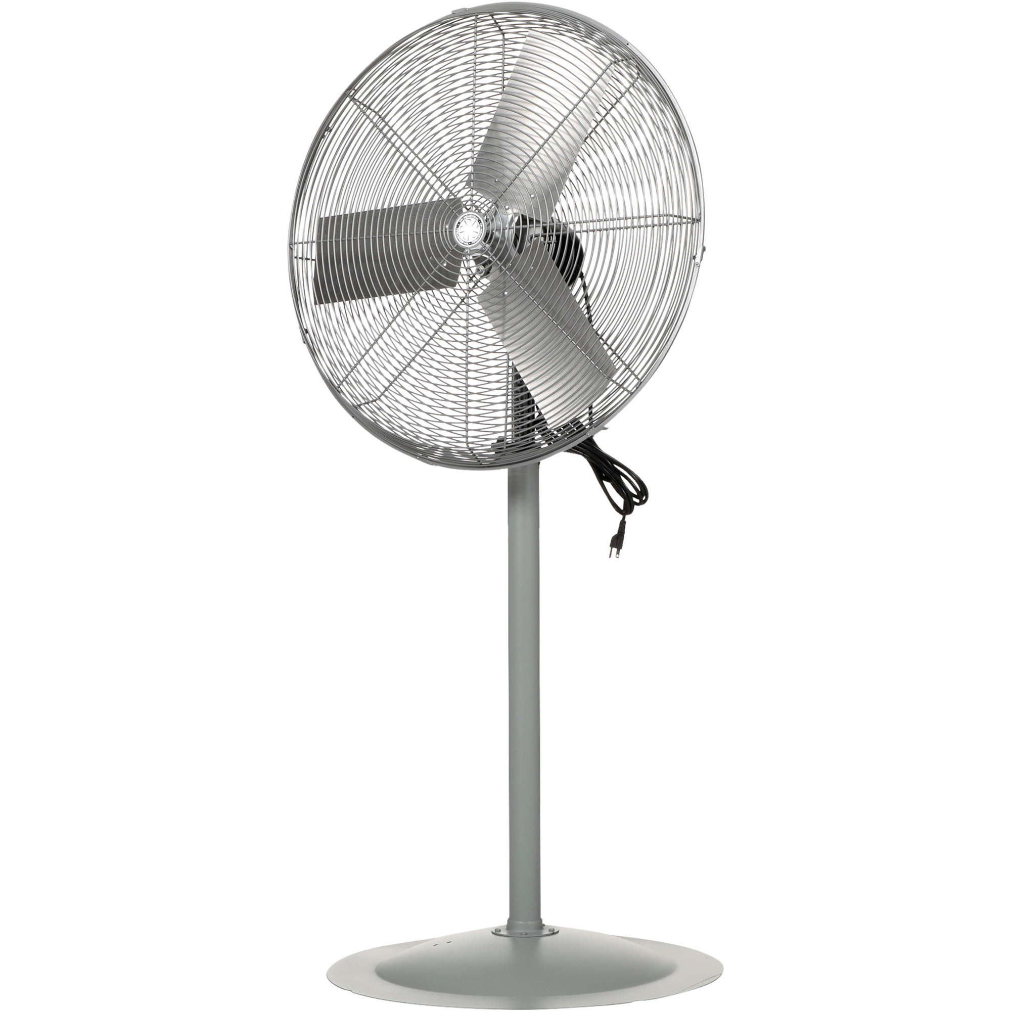 TPI Industrial Pedestal Fan - 30in. dia., 7900 CFM, Adjustable Height, Model# ACU-30-P